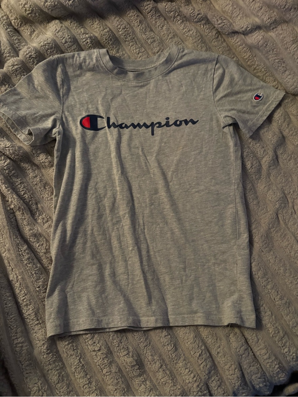 Boys Champion Gray T-shirt
